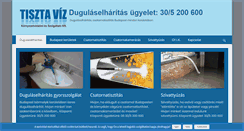 Desktop Screenshot of dugulaselharitas.hu